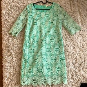 Spring cocktail dress - light green/mint